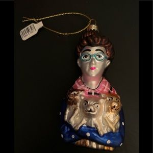 New With Tags: Cat Lady Ornament 🐈 🐈 🐈